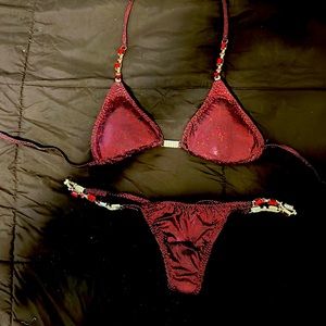 Do you compete? Bikini? Here are two cute posing practice suits. Barely worn.